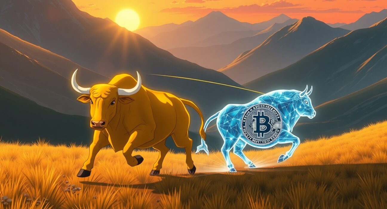Analysts predict Bitcoin will follow gold's rally as digital and traditional stores of value converge in 2026 market patterns.