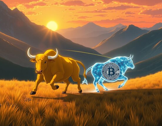 Analysts predict Bitcoin will follow gold's rally as digital and traditional stores of value converge in 2026 market patterns.