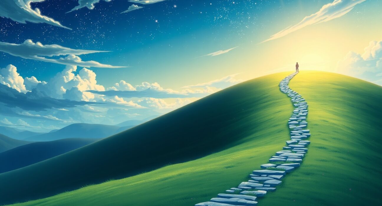 Illustration of Bitcoin's predictable 4-year market cycle pattern through changing seasons