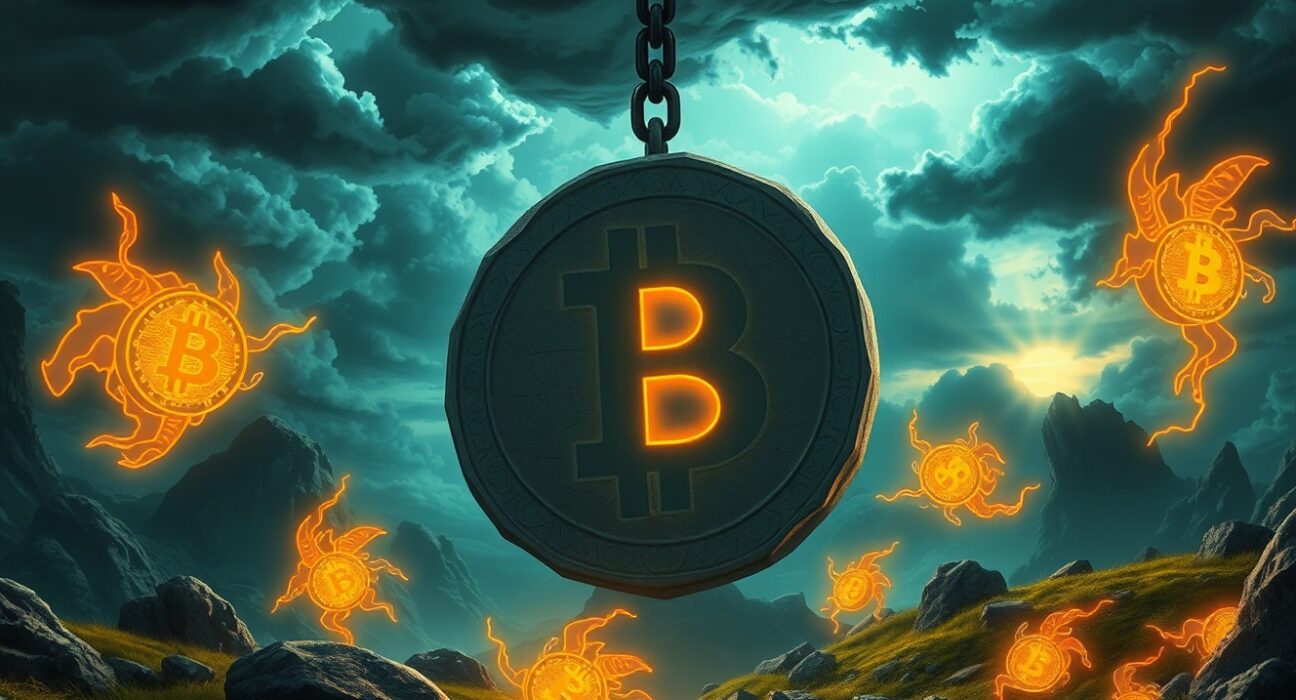 Bitcoin funding rate extreme negative value signaling potential market reversal and short squeeze dynamics.