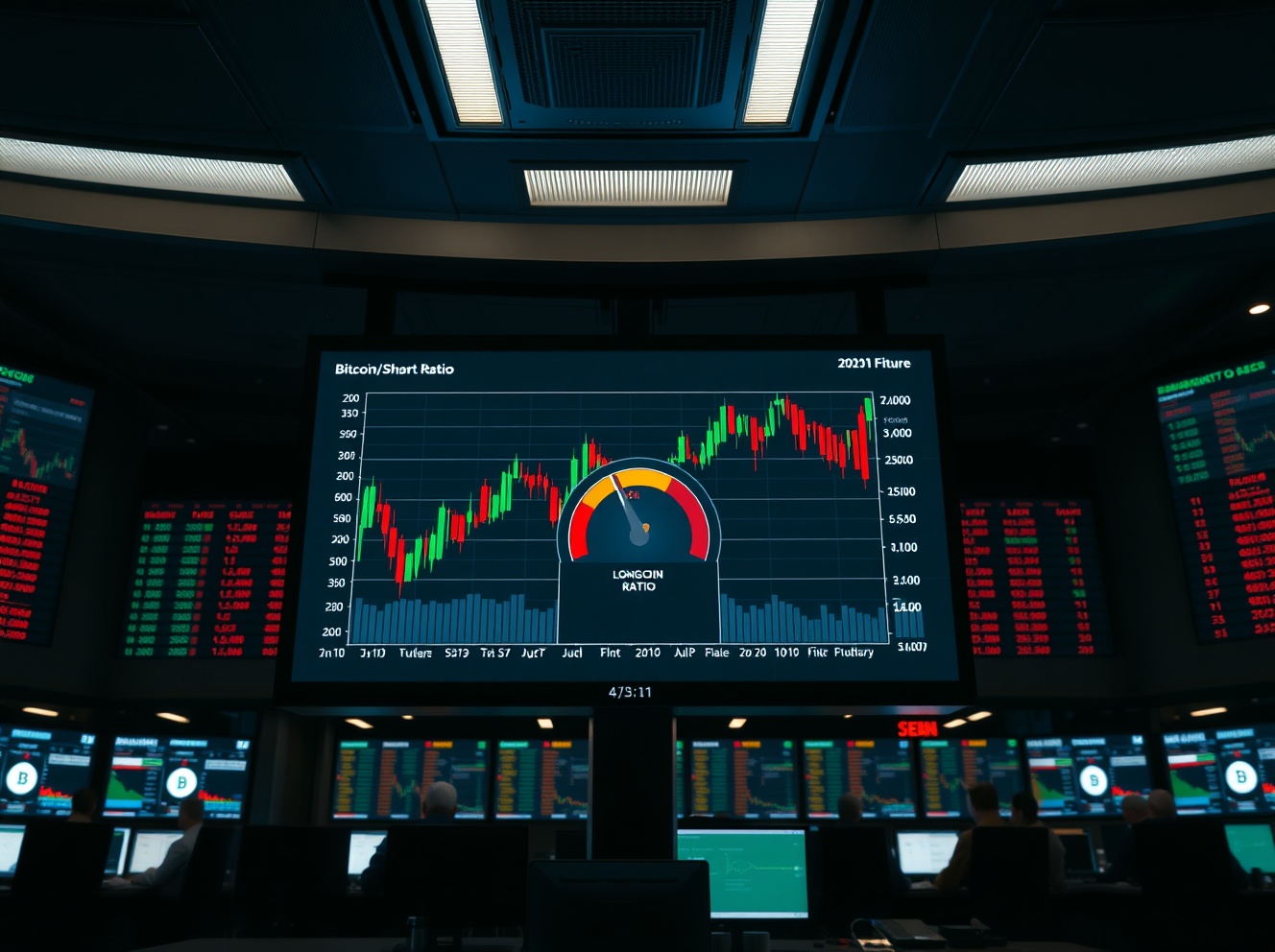 Bitcoin Futures Sentiment Check: Long/Short Ratios Signal Cautious Bearishness on Top Exchanges