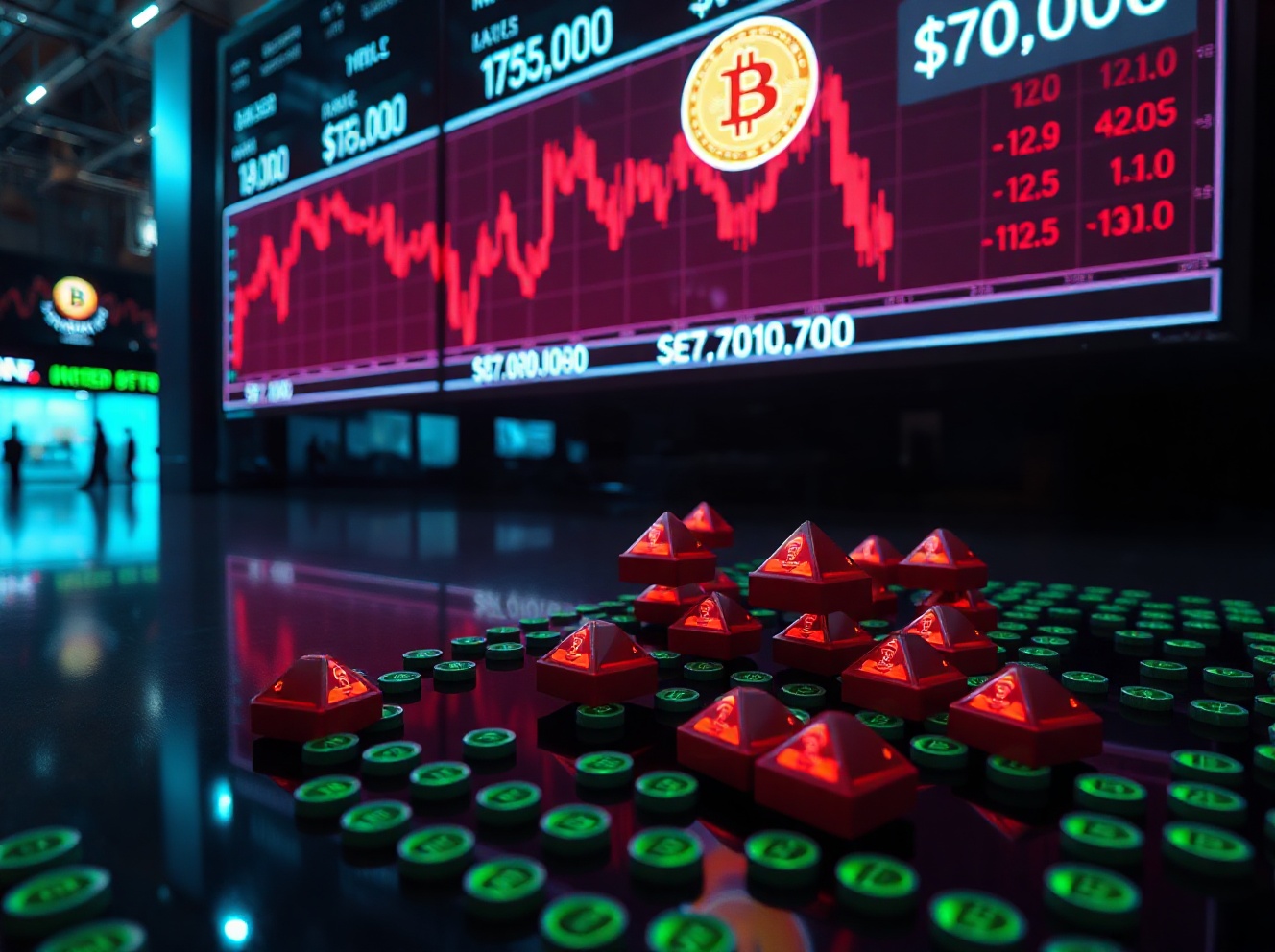 Bitcoin Futures Market Flashing Overheating Signals as BTC Dips Below $70,000