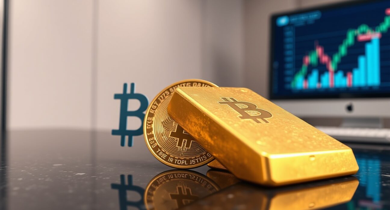 Analyst forecast for Bitcoin outperforming gold as digital and physical assets compared.