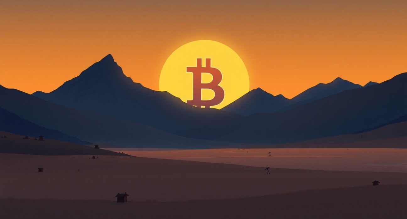 Bitcoin halving cycle analysis showing market bottom formation according to VanEck CEO