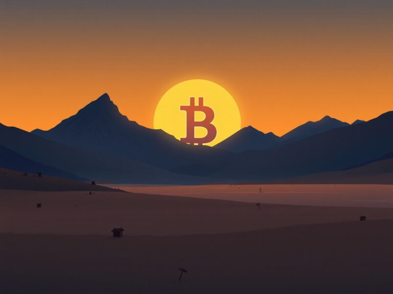 Bitcoin halving cycle analysis showing market bottom formation according to VanEck CEO