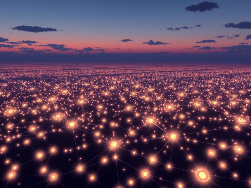 Illustration of the Bitcoin network's hashrate and easing competition among miners.