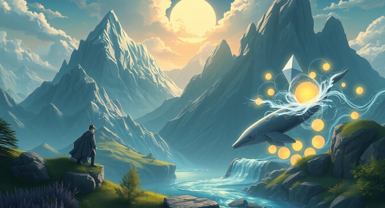 Bitcoin and Ethereum market dynamics showing holder behavior shifts and whale accumulation patterns in cryptocurrency