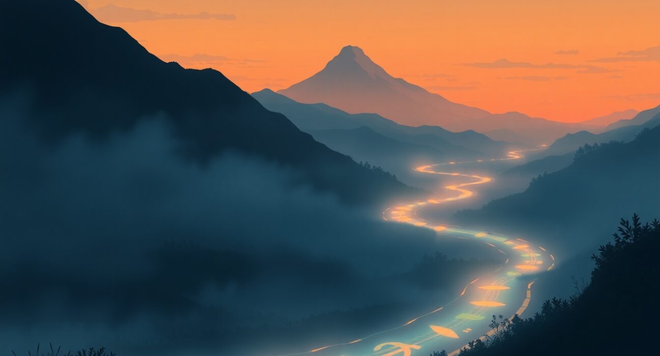 Conceptual art representing Bitcoin holders selling during a period of market capitulation and low sentiment.