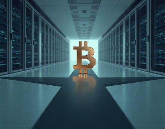 Bitcoin at critical market crossroads showing inflection point analysis for cryptocurrency investors