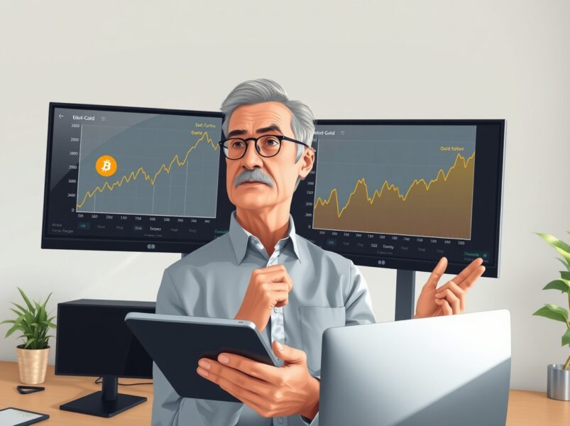 Bitcoin Investors Reclaim Momentum: Fidelity Executive Reveals Gold’s Surprising Retreat