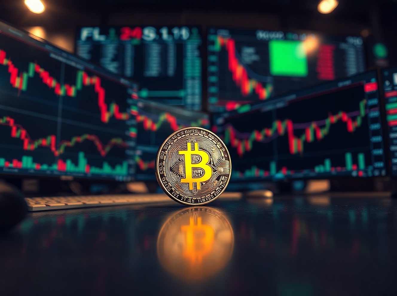 Bitcoin Lags as U.S. Stocks Rally: AI Boom and ETF Outflows Weigh on Crypto