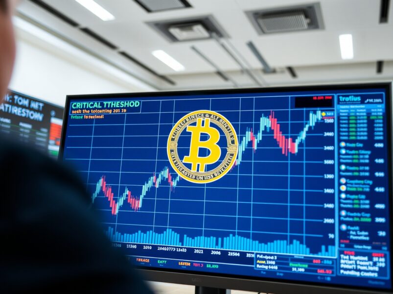 Γκρεμός Εκκαθάρισης Bitcoin: $1,8 Δισεκατομμύρια σε Σορτ Αντιμετωπίζουν Κρίσιμο Όριο των $69.385