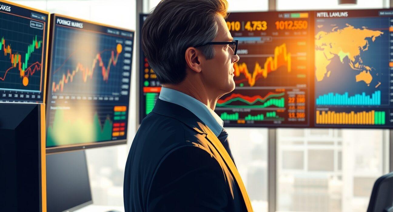 Financial analyst examines Bitcoin market data amid global liquidity concerns affecting cryptocurrency prices