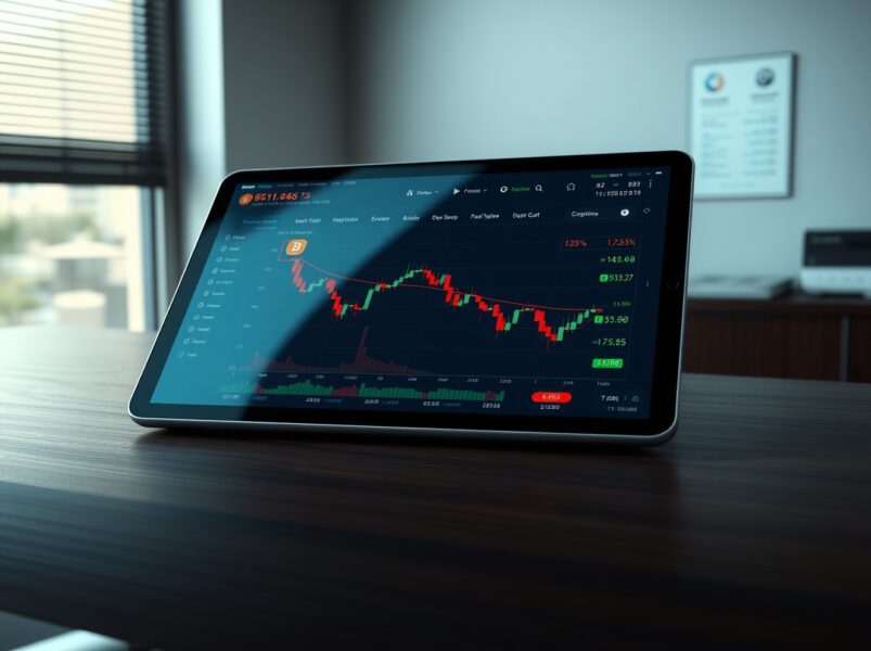 Bitcoin market recovery dashboard showing declining loss indicators and improving sentiment analytics