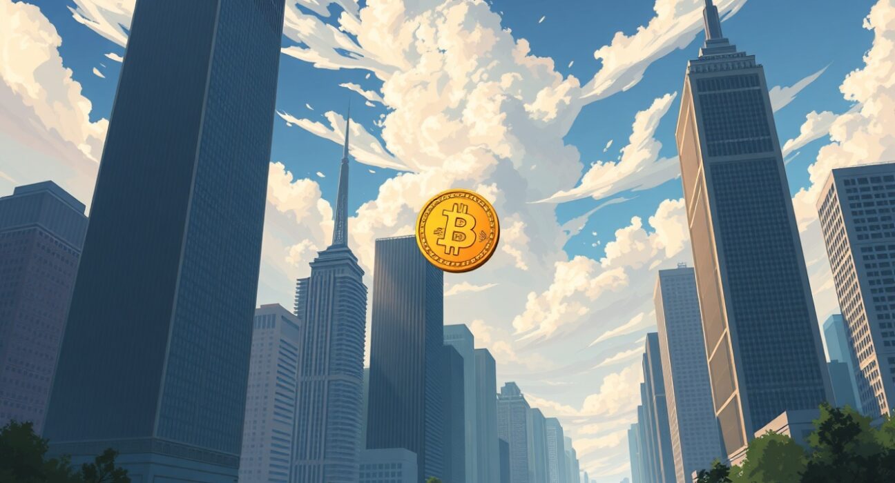 Bitcoin market cap falling behind traditional corporate giants in asset rankings.