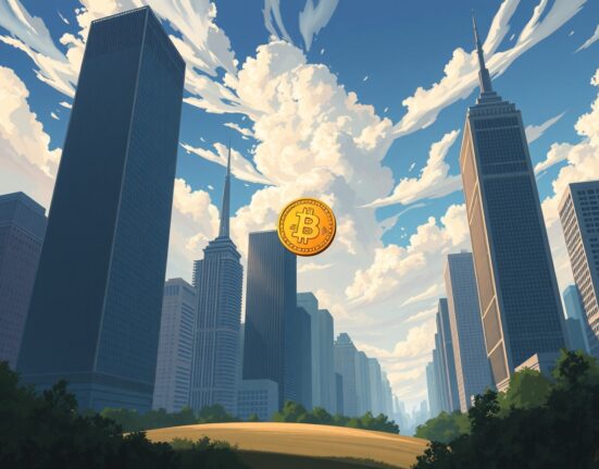 Bitcoin market cap falling behind traditional corporate giants in asset rankings.