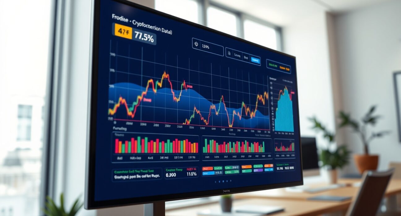 Analysis of 24-hour crypto gainers and losers on a financial data dashboard.