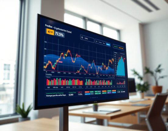Analysis of 24-hour crypto gainers and losers on a financial data dashboard.
