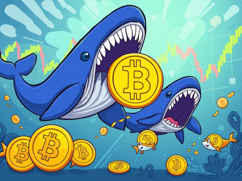 Critical Bitcoin Market Risk: Whales Dumping as Retail Investors Buy the Dip