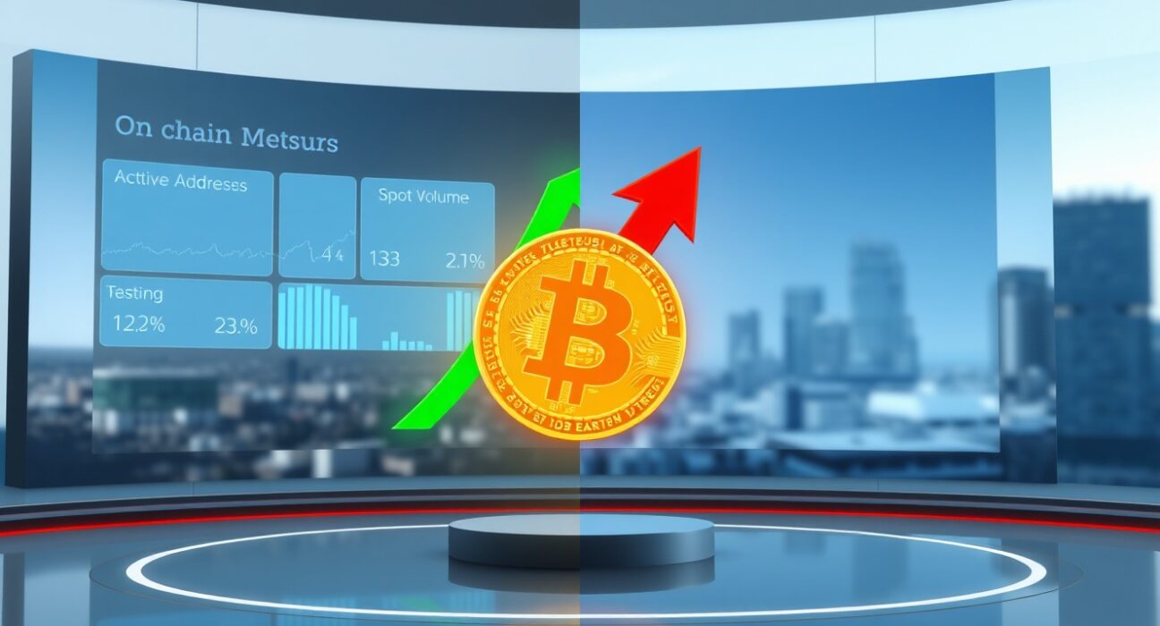 Bitcoin market signals from Glassnode analysis showing mixed bullish and correction trends