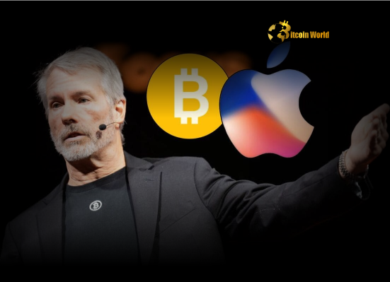 Bitcoin: Michael Saylor's Powerful Plea for Apple Investment