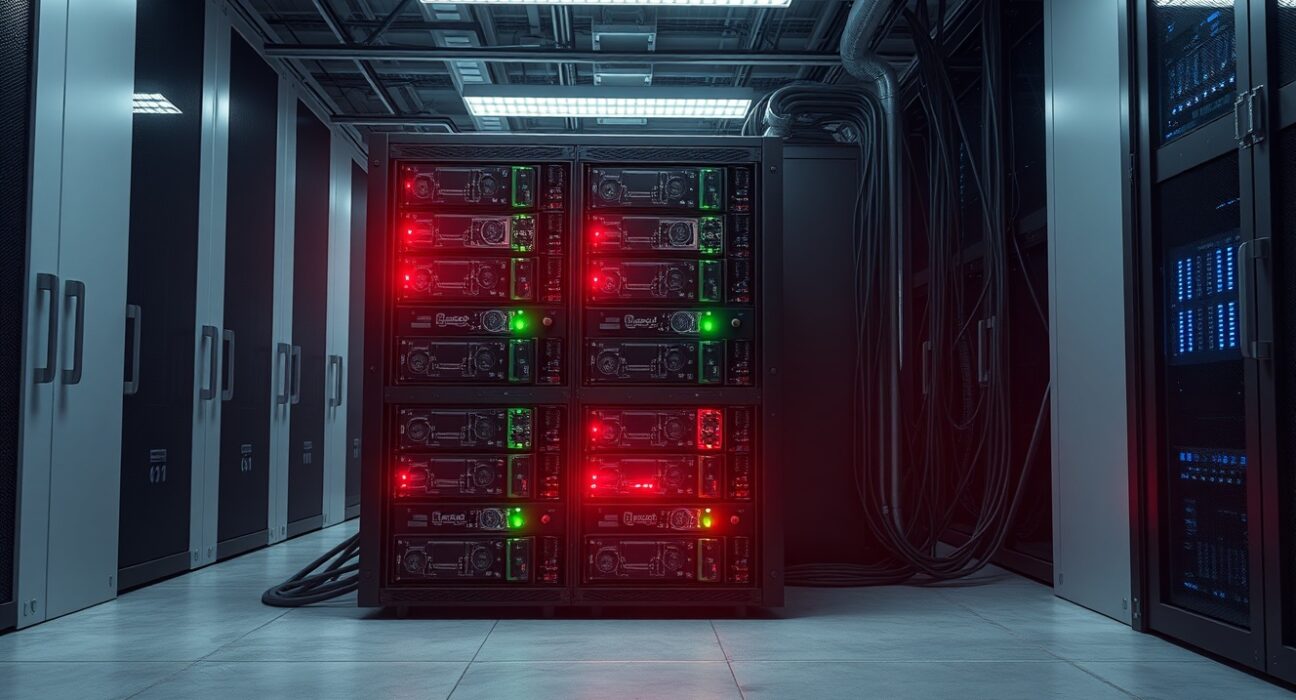 Bitcoin mining hardware facing competition from AI infrastructure in modern data center