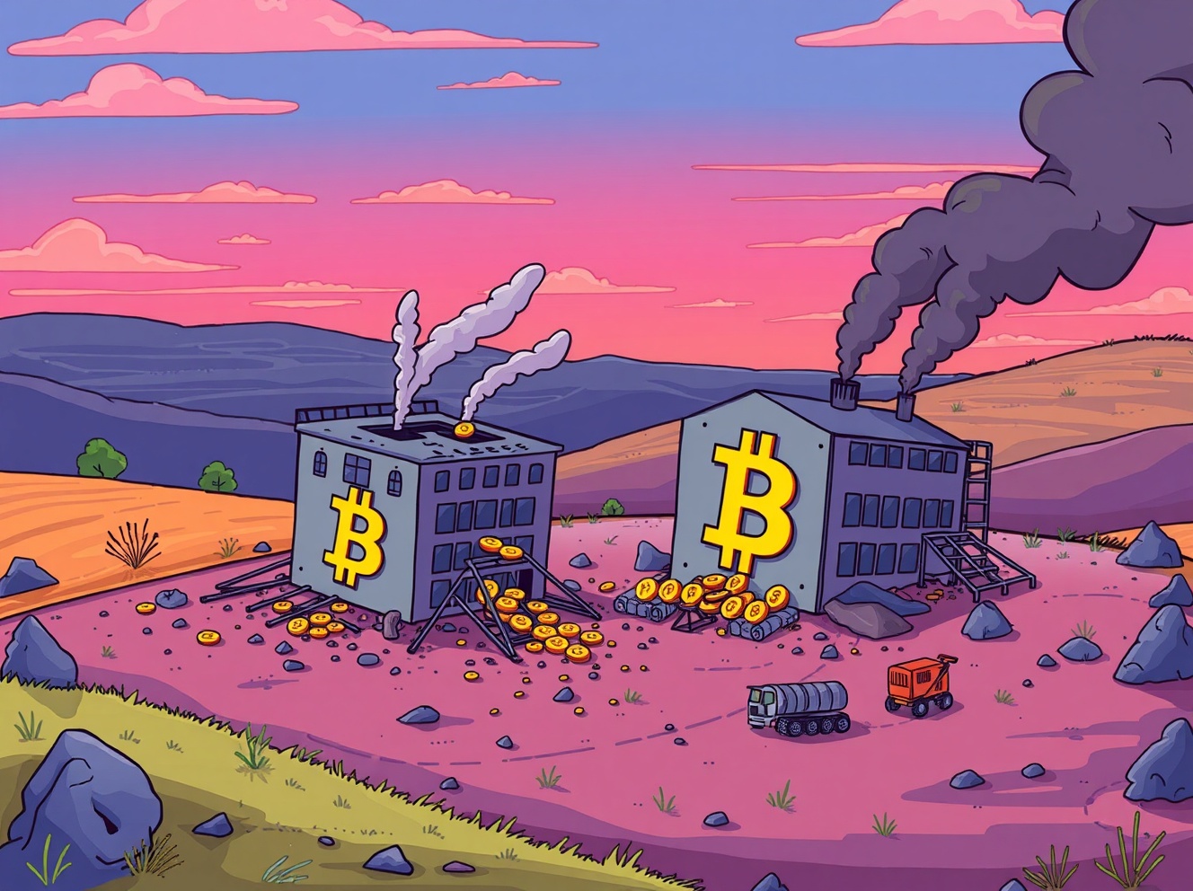 Shocking Fire at New Bitcoin Mining Facility in Ohio Delays Bitdeer’s 2025 Launch