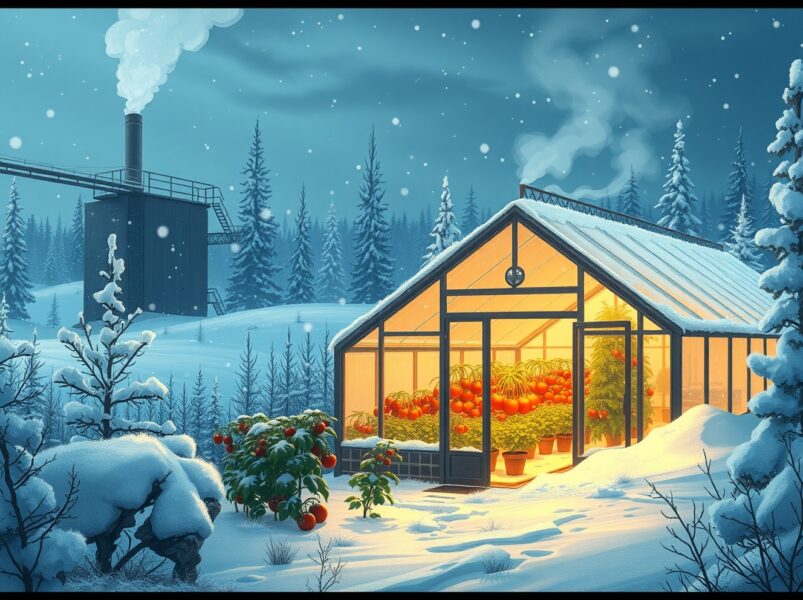 Bitcoin Mining Heat Revolution: Canaan’s Groundbreaking Project Grows Tomatoes in Canada