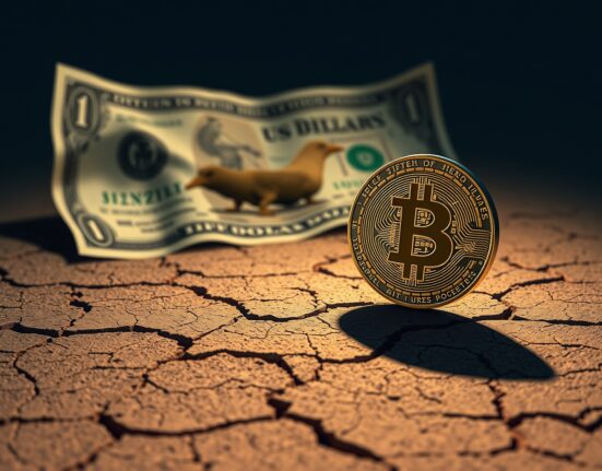 Bitcoin negative correlation with US dollar index deepens as DXY rebounds, illustrating market decoupling.