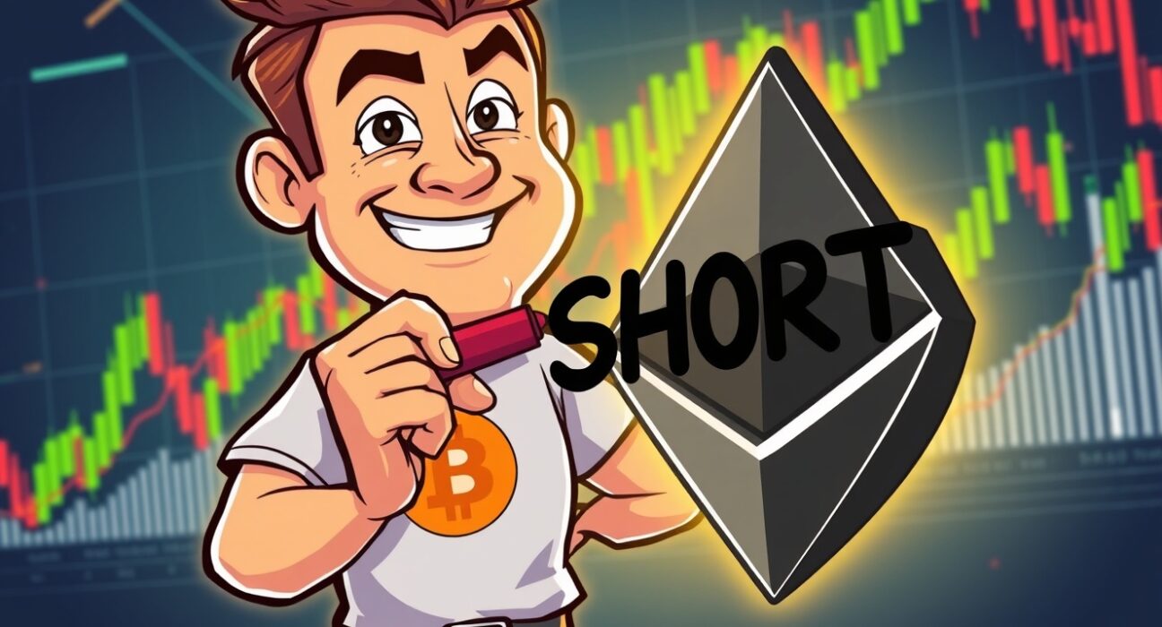 Bitcoin OG short position decision against Ethereum in dramatic cryptocurrency market scenario