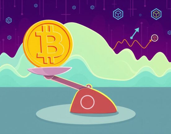 Bearish Bitcoin on-chain data showing price pressure and liquidity dependency in cryptocurrency market