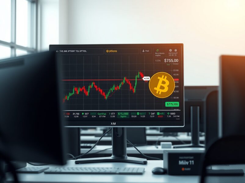 Bitcoin Options Analysis Reveals Critical $75K Gamma Wall, Signaling Imminent Volatility Surge