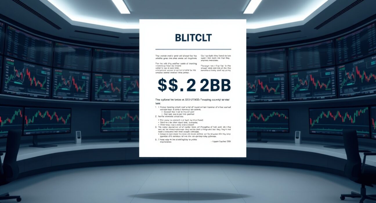 Digital Bitcoin options contract representing $2.2 billion in derivatives set to expire.