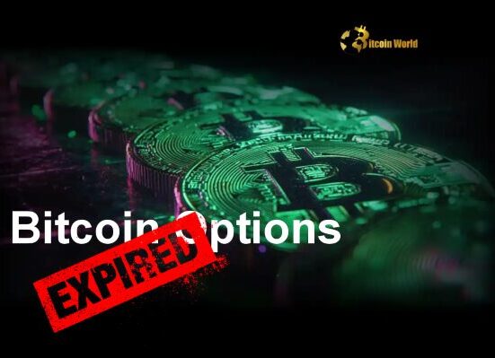 Bitcoin Options Expiry Gigantic $9.8B Event Looms for Crypto Market