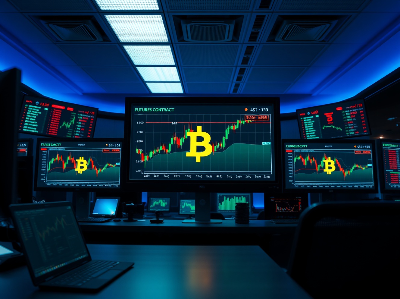 Bitcoin Perpetual Futures Show Slight Bearish Bias Across Top Exchanges