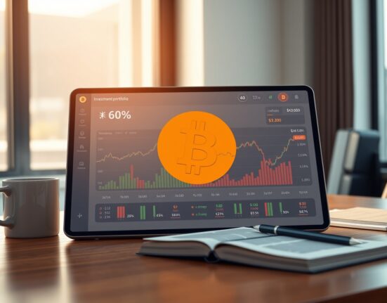 Bitcoin portfolio hedge analysis showing cryptocurrency integration with traditional investment