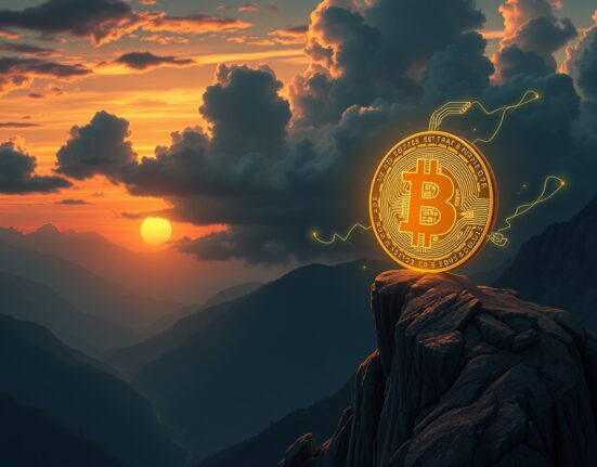 Bitcoin price analysis showing critical support level vulnerability and market correction risks