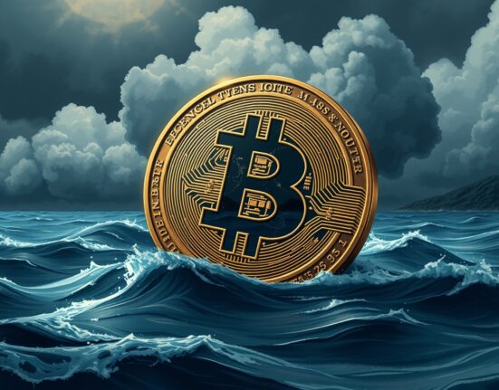 Bitcoin price analysis showing vulnerability to geopolitical tensions and US tariff policy.