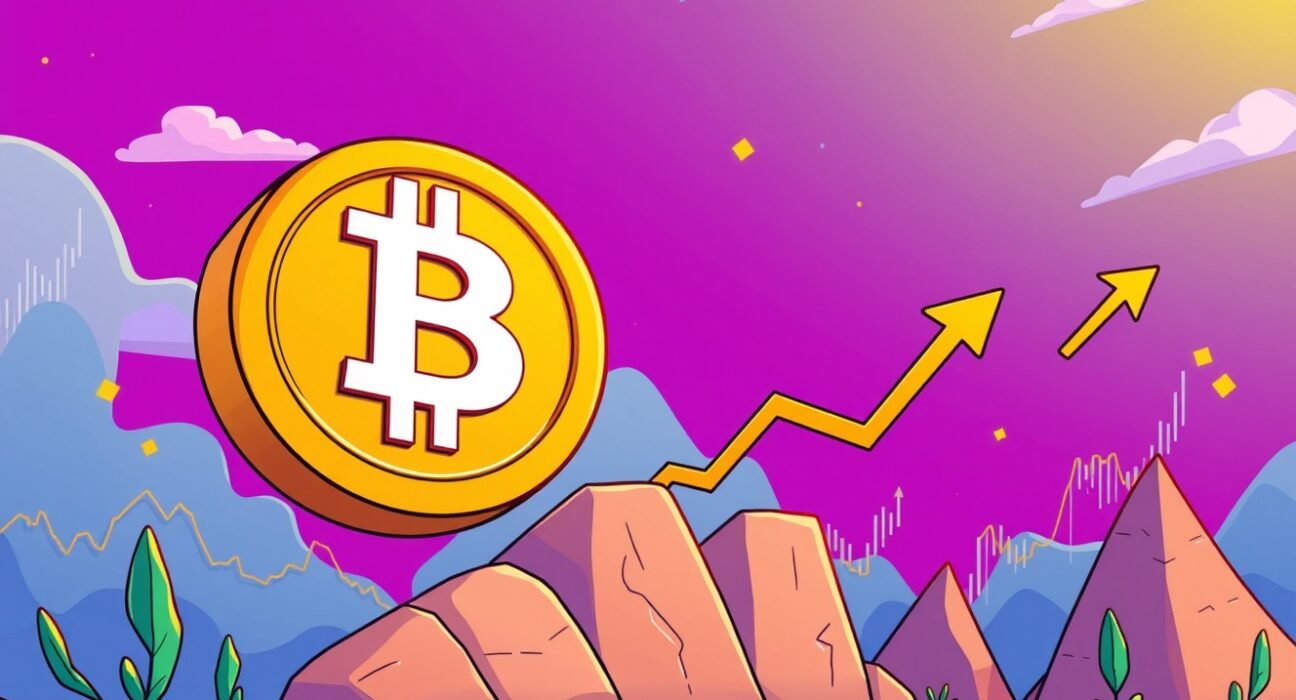 Bitcoin price analysis showing cryptocurrency breaking through crucial resistance level for market growth