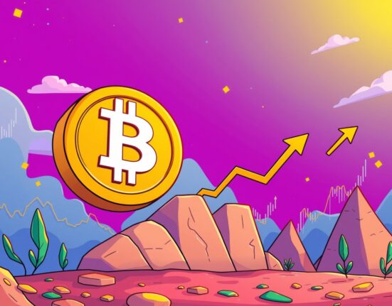 Bitcoin price analysis showing cryptocurrency breaking through crucial resistance level for market growth