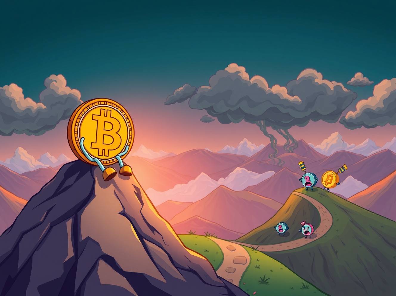 Bitcoin Price Analysis: Shocking Downtrend Warning as Analyst Claims BTC Already Peaked