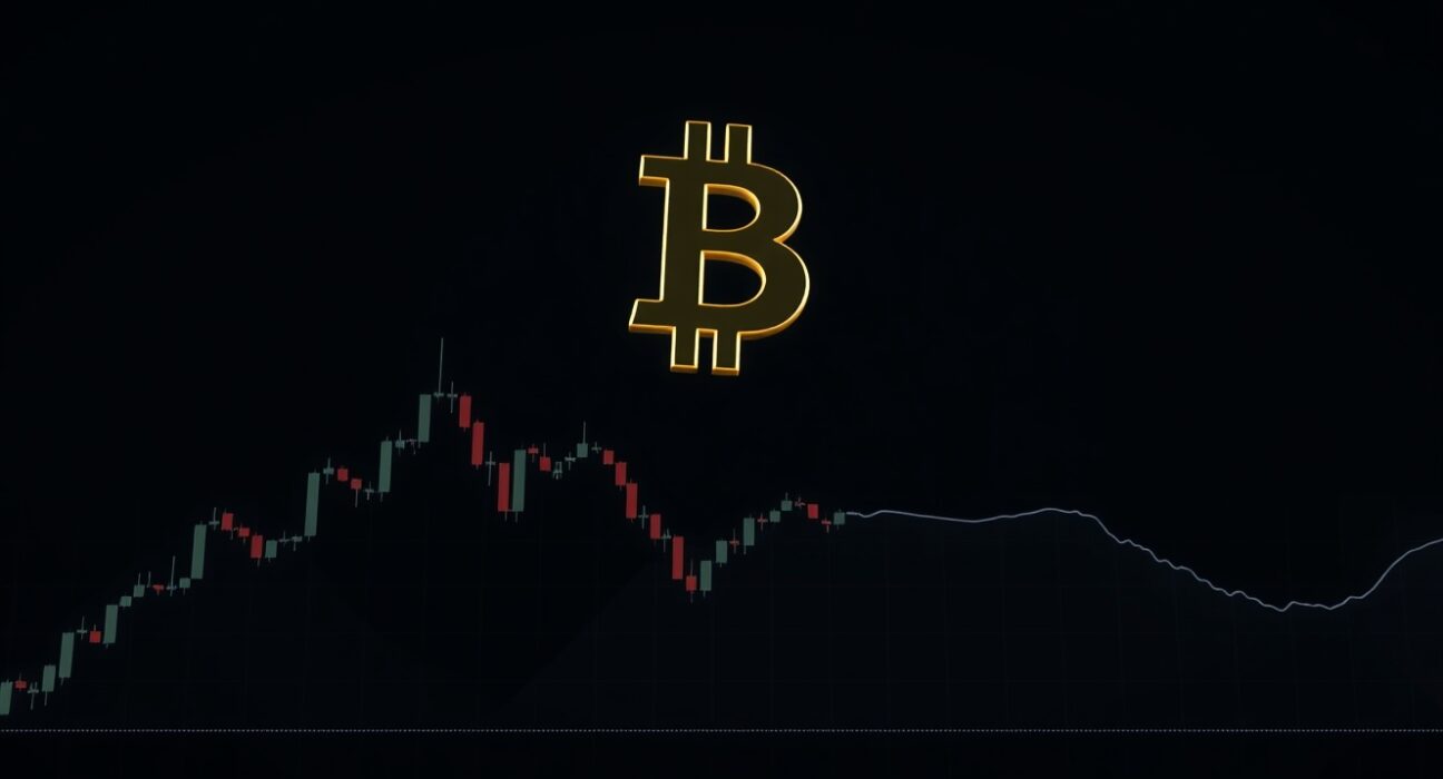 Bitcoin price analysis showing consolidation pattern and trading range visualization