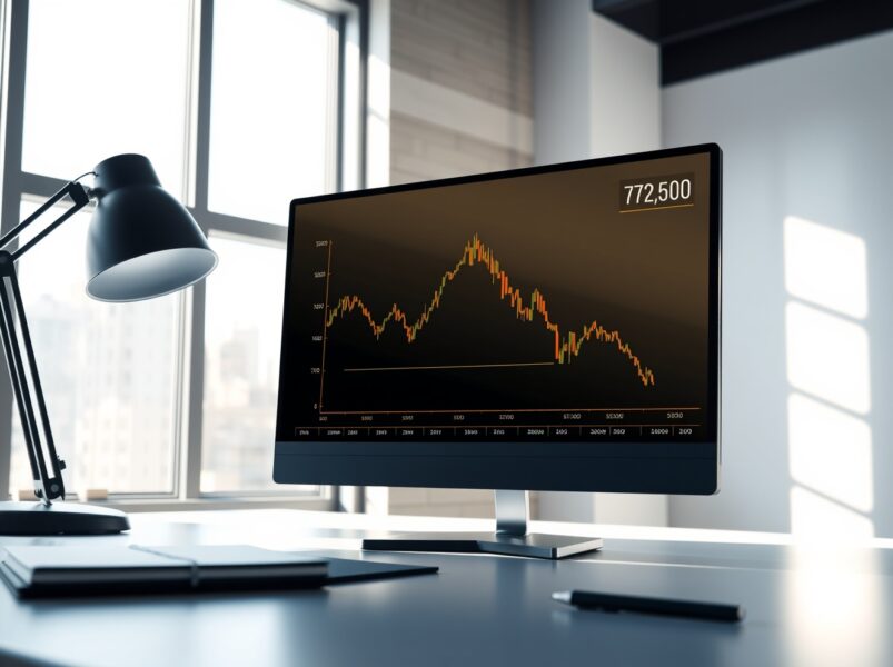 Bitcoin Price Analysis: Critical $72K Support Test Looms Amid Overbought Market Conditions