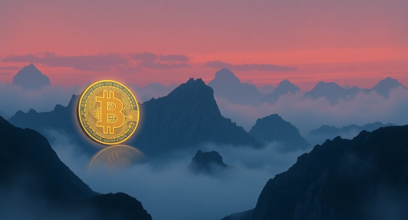 Bitcoin price analysis showing market decline below $66,000 with trading data visualization