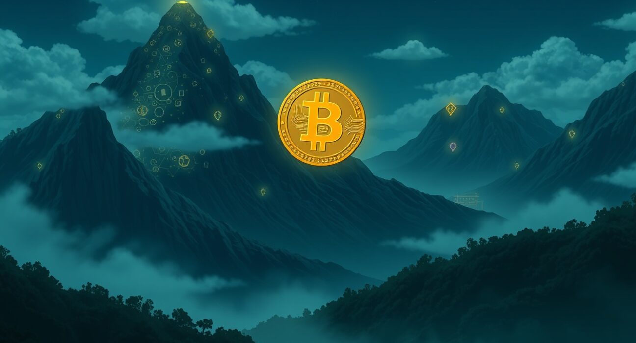 Bitcoin price correction analysis showing market volatility and investment implications