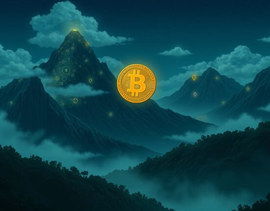 Bitcoin price correction analysis showing market volatility and investment implications