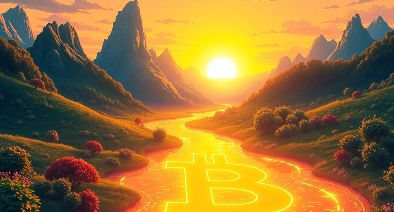Bitcoin achieving a major price milestone above $70,000 in a dynamic market landscape.