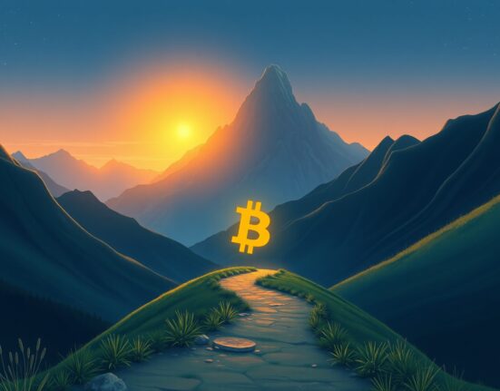 Expert Bitcoin price prediction analysis showing a potential market cycle correction before a major rally.