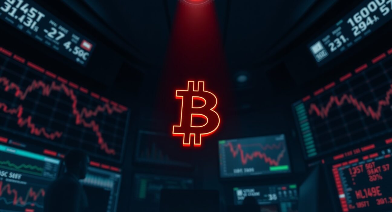 Bitcoin price drop below $76K amid FOMC caution and $40B market cap wipeout