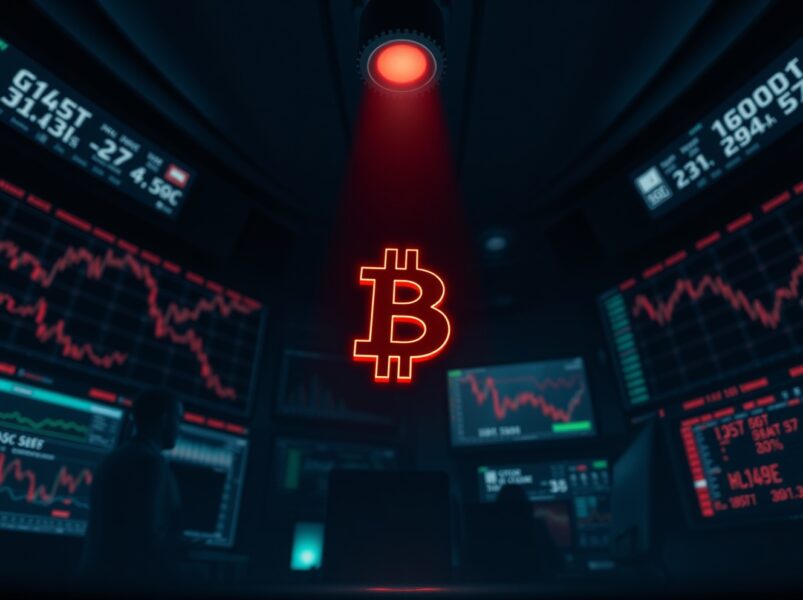 Bitcoin Price Drops Below $76K: FOMC Caution Wipes $40B from Market Cap in Shocking Sell-Off